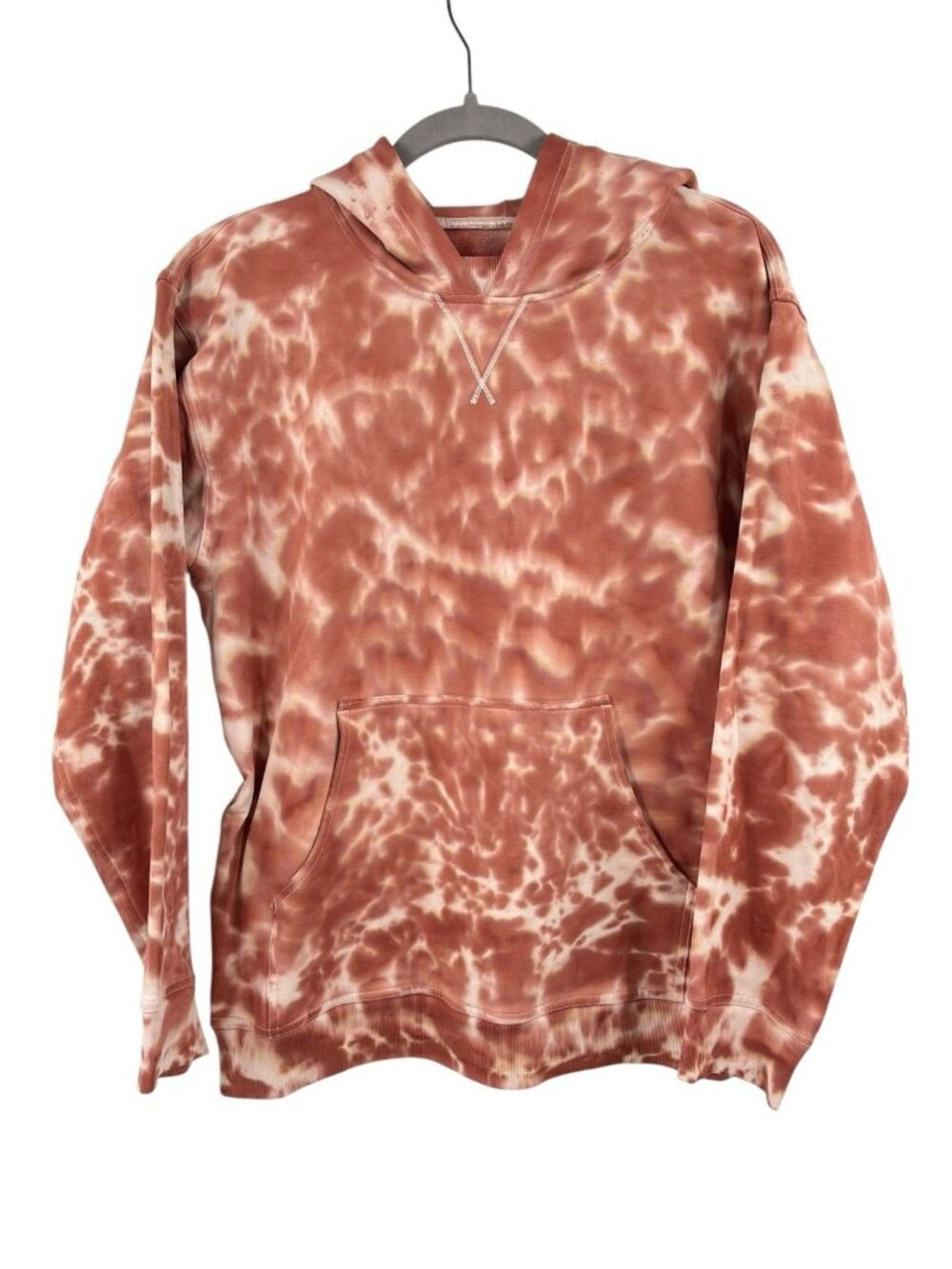 LULULEMON Women's Ancent All Yours Hoodie Marmoleado Tie Dye Sweatshirt Size 8